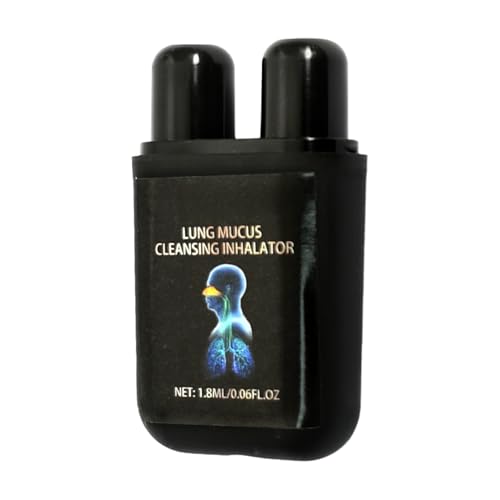 Husalsea Inhalateur Nasal aux Herbes, spray nettoyant pour les poumons, Nettoyant Doux pour le Nez et le Corps, Facilite la Respiration et Améliore le Confort Respiratoire