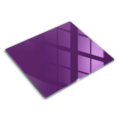 Planche à découper induction 60x52 cm Wallfluent violette pour protection plaque cuisson - 2