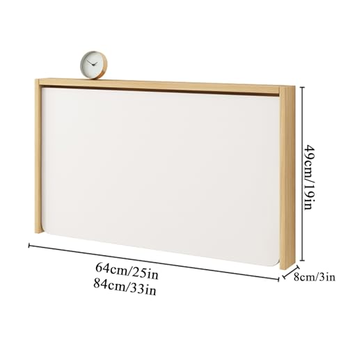 Table murale rabattable et design flottant compact 64x49cm