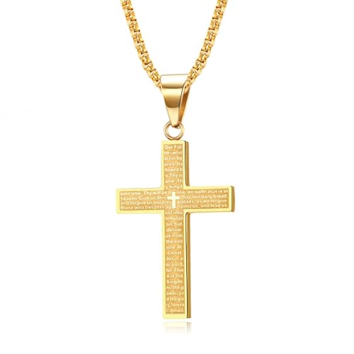 Collar de cruz para niñas perfecto como regalo de cumpleaños de amistad y comuniones