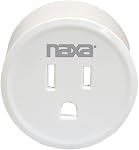 NAXA Electronics Nsh-1000 Wi-Fi Smart Plug, Compatible with Smart Life, Amazon Alexa, Google Home, and Ifttt