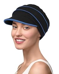 Black + Navy Blue Stripe