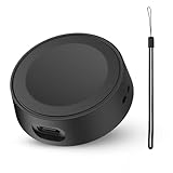 Ultra-Portable et Compatible avec Lanière : Grâce à son format compact (4,6 cm de diamètre, 20 g), il se glisse dans n'importe quel espace restreint : housse d'ordinateur portable, poche, sac ou mallette. Utilisez l'œillet intégré pour l'accrocher où vous le souhaitez. Idéal comme station de recharge sans fil pour les voyages, le bureau ou la maison.