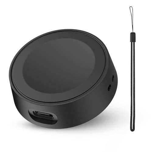 Astorgos Cargador Magnético para Samsung Galaxy Watch 8/Ultra/7/6/5/4/3/FE/Active 2/1, Base de Carga Inalámbrica USB C para Galaxy Watch 6 Classic/5 Pro: Sin Cables, Soporte de Carga Portátil, Negro