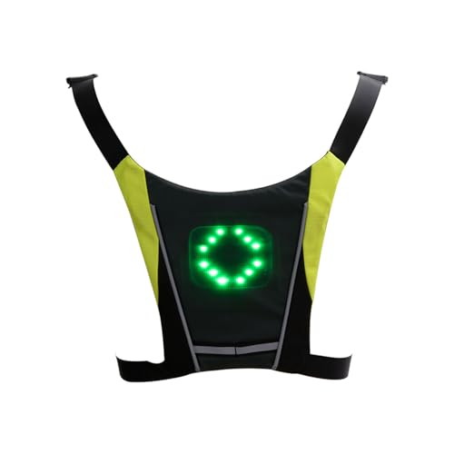 Gilet de securite avec signal LED telecommande et panneau d'avertissement lumineux
