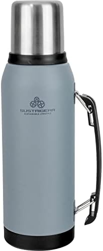 Amazon｜和平フレイズ 水筒 1リットル コップ付き 直飲み 2WAY ウルフ 