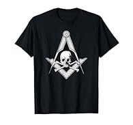 This Masonic Symbol, the Skull Square and Compass t shirt is the perfect Birthday or Christmas gift for Masons, Freemasons, Master Masons, Prince Hall Freemasons, or Brothers of your Lodge This Tee of the Square & Compass is an important symbol in Fr...