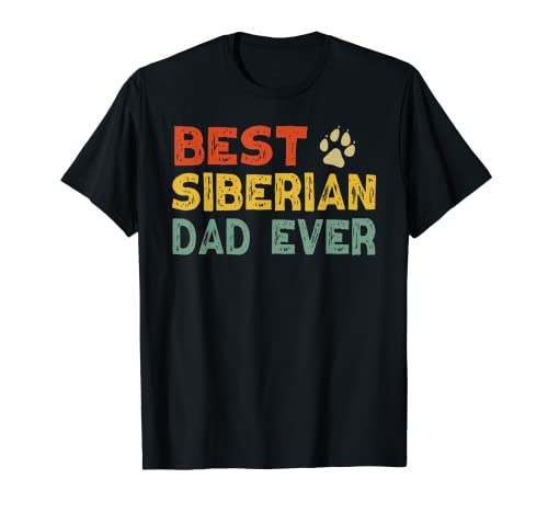 Siberian Cat Dad Owner Breeder Lover Kitten T-Shirt