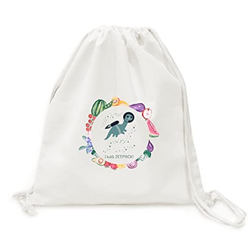 Sac en tissu pliable alien et univers pour vos sorties extravéhiculaires au marché bio