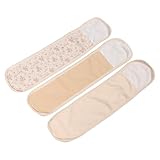 HOMSFOU 3 Stück pack Bauchband aus Reiner Baumwolle Bauchnabelschutz für Neugeborene Wärmendes Bauchband für Frühling und Herbst Hautfreundliches Nabelschutzband Atmungsaktiver