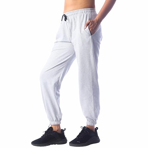 Image of London Hills Women's High Rise Cotton Blend Regular Fit Joggers Track Pants Solid Track Pants