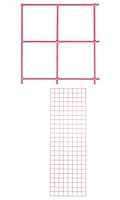 Algopix Similar Product 12 - 2 x 6 Foot Hot Pink Wire Grid Panel 