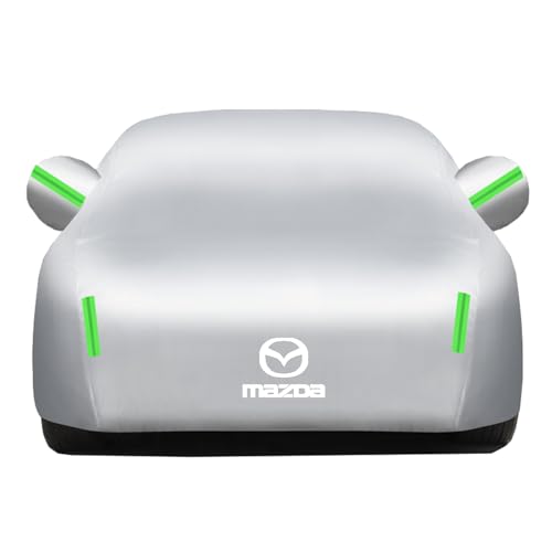 Autoabdeckung für Mazda 929 1982-1983 1984 1985 1986 1987, Auto-Schutzhülle, Autoabdeckung für den Außenbereich, Wasserdicht Winddicht Schneesicher Staubdicht, Auto Zubehör,B