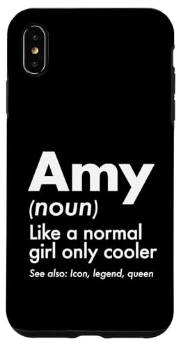 Amy Like A Normal Girl Only Cooler Queen ���O �X�}�z�P�[�X iPhone XS Max �p