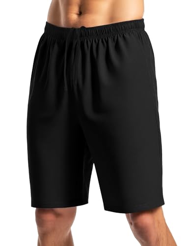 Men's Athletic Shorts 9'' Quick Dry Workout Running Shorts Lightweight Sports Gym Basketball Shorts with Pockets
