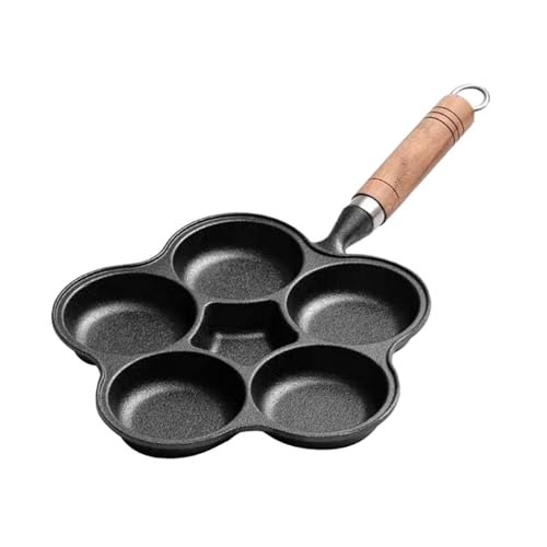 Poêle multifonction pour omelettes et crêpes avec cuisson 6 trous