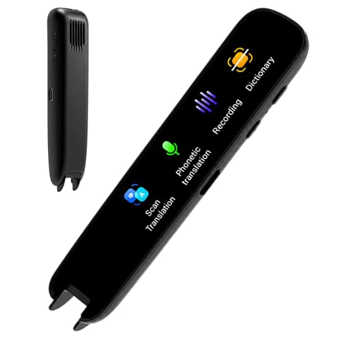 Dictionnaire à écran tactile et stylo de traduction avec scanner OCR pour étude linguistique