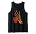 Clock that Tea Sassy Hand Gesture Quote Design Tank Top
