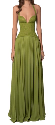 women's green dress nearby Qikaka Sleeveless O Neck Bodycon Pleated Ruched Ruffles Sexy Nightclub Party Long : Clothing, Shoes & Jewelry L3:Dresses Mermaid Red Sequin One-Shoulder a trendy square neckline Color:819 black3704 red