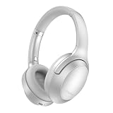 Srhythm NC45 Cuffie con Cancellazione Attiva del Rumore, Cuffie Bluetooth Wireless Sopra l'orecchio con Microfono Bassi Profondi, Pieghevoli e Resistenti, Comodi Cuscinetti Proteici, 40 Ore
