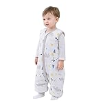 Mosebears Saco de dormir para bebé, 2,5 tog (nivel...: Haremos todo lo posible para servirle hasta que esté satisfecho. Si no está satisfecho con nuestro saco de dormir para bebé, póngase en contacto con nosotros para obtener su dinero o le enviaremos uno nuevo de forma gratuita. Supersuave y cómodo: 100...