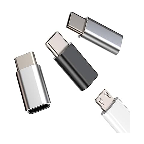 Micro USB to USB-C Adapter 3 Pack Cover