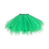 Jupe brillante plissée évasée taille haute en cuir brillant mini jupes Femme Longue Tutu Tulle Jupon Taille Elastique Jupe Danse Cérémonie Été Élégant Couleur Unie Princesse Bouffée Fluffy Jupe Tutu pour Femmes Jupe Vintage en Tulle élastique à 4 Couches pour Adultes et Adolescentes Jupe de Ballet Jupe de Danse pour Le Costume en Tulle Courte Tutu Style Rétro Jupon Ballet Danse Classique élastique 7 Couches Tulle Tutu Jupe pour Les Parties Costumes Danse Multi-Layer Doux Mousseline de Soie