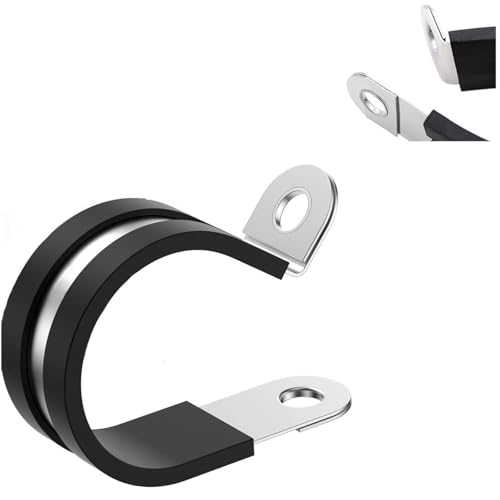 Abrazaderas de cable de 1-1/2" LAZIRO para asegurar tuberías en barcos y reformas 7