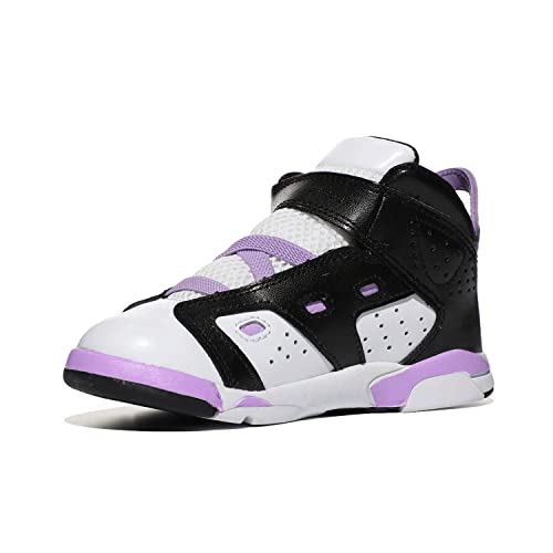 Jordan 6-17-23 (Toddler) Black/White/Lilac 10 Toddler M
