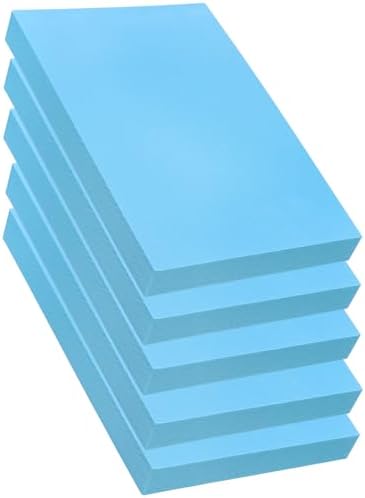 TAIANJI 5 Stück Schaumplatte Hartschaum, Bastelplatte Modell Hartschaumstoff DIY Styroporplatten Handgefertigt Hartschaumplatte für Landschafts Modellierung (20mm)