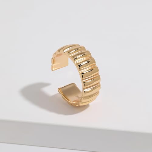 Bague ouverte taille réglable argent 925 anti-stress
