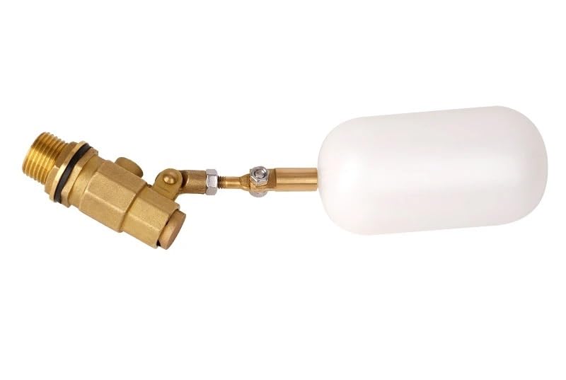 Válvula de bola de flotador de latón 1/2 para tanque de agua y boya