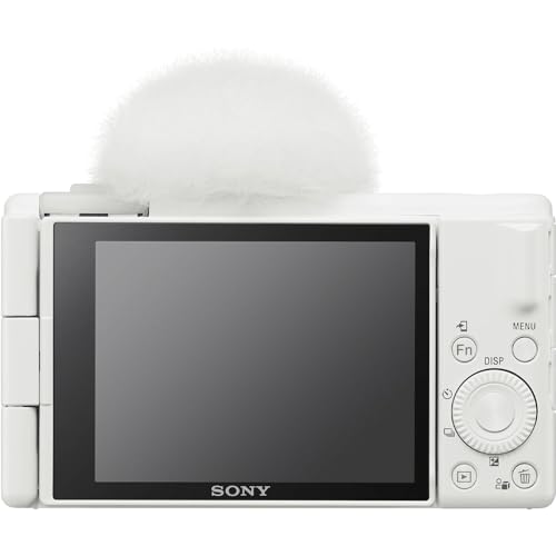 Cámara Digital Sony ZV-1F Blanca con Accesorios miniatura 3