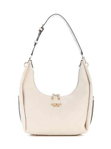 Sac GUESS Phoebe hobo blanc spacieux pour résoudre vos problèmes de rangement quotidien