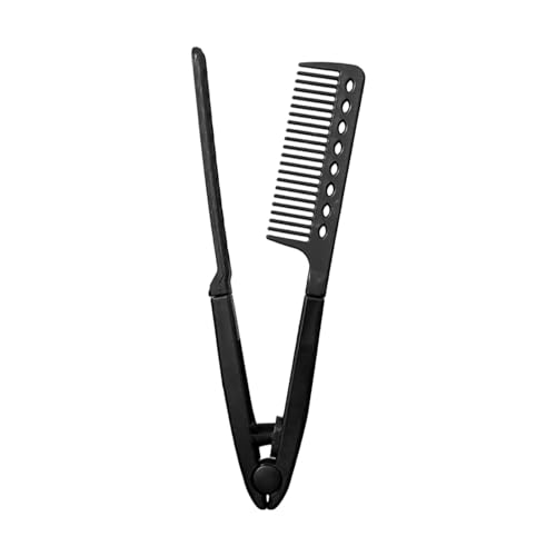 Pettine Lisciante per Capelli, Pettine Lisciante a V, Pettini Antistatici Styling Capelli per Donna Uomo, Pettini Spazzola Lisciantes Impugnatura Antiscivolo, per Strumenti Styling Capellis