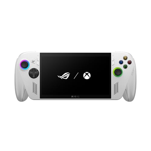 ASUS ROG Xbox Ally RC73YA, Monitor touchscreen con display 7″ Glossy, 120Hz, AMD Ryzen Z2, RAM 16GB, 512GB SSD PCIE, Windows 11 Home, White