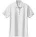 Joe's USA(tm) Ladies Short Sleeve Polo Shirt-White-M