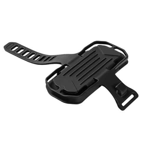 Monte del Teléfono De Bicicleta - Soporte De Teléfono De Silicona A Prueba De Choque | Soporte Móvil Negro, Equipo De Bicicleta para Bank Power, GPS, Fitness Tracker Y Más