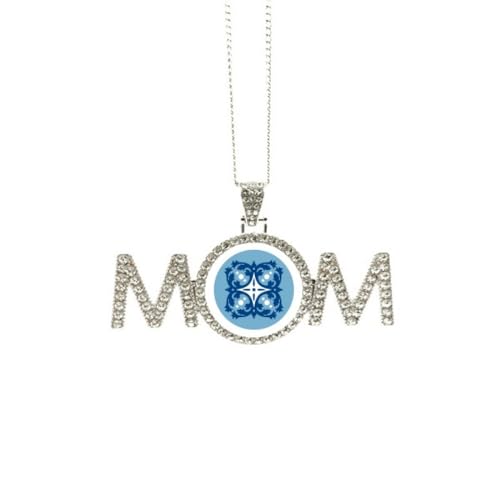 Collier Talavera bleue cadeau de fête des mères pour maman et grand-mère