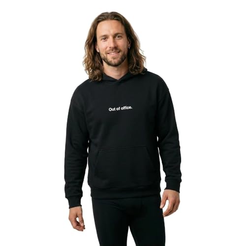 Hoodie Mister Tee Out Of Office EMB Fluffy