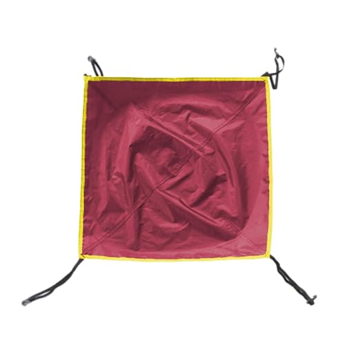 AMSLSIU Lona Impermeable para Tienda de campaña, toldo para Lluvia, fácil de Instalar, Correa Extensible elástica, Ideal para Festivales y picnics, Senderismo, Camping, jardín, sombrilla.