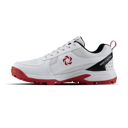 Image of SOLPRO Power Max Cricket Shoes | Cross Terrain Traction | Smooth Pivot Zone Movement | Lightweight Cushion Midsole | Breathable Airflow Upper