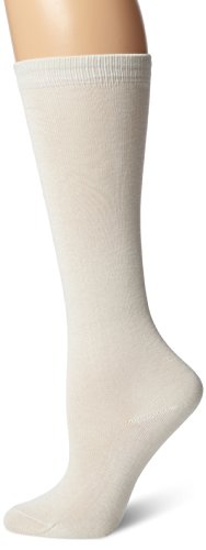 Terramar Thermasilk Mid Calf Sock, Natural, Large