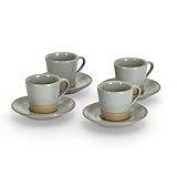 Photo Gallery zeller 26538 - set da caffè in gres porcellanato, 8 pezzi, 60 ml Photo Gallery zeller 26538 - set da caffè in gres porcellanato, 8 pezzi, 60 ml