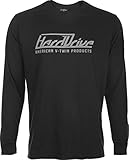HardDrive 800-0206M: Long Sleeve Tee Black/Grey Md