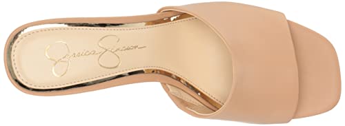 Jessica Simpson Womens Elyzza Slip On Platform Heeled Sandal, Buff, 8.5 Us #TOP4