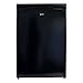 Igenix IG155B Freestanding Under Counter Fridge With 2 Adjustable Shelves, 1 Salad Drawer, 3 Door Shelves, Reversible Door, 97 Litre Capacity Fridge, 16 Litre Ice Box, 55 cm Wide, Black