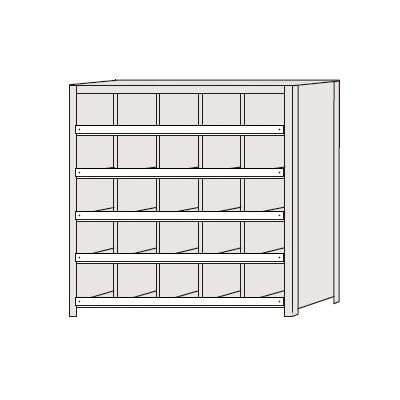 サカエ 区分棚 NCCM711-505