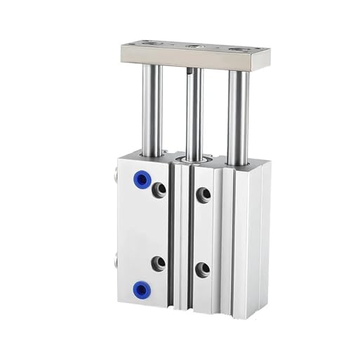 Cilindro guiado TCM12 que soporta cargas laterales sin desviarse 4