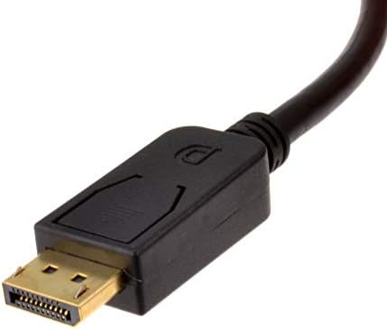 kenable DisplayPort Plug to HDMI Male Plug Display/Monitor/TV Cable 5m [5 metres]